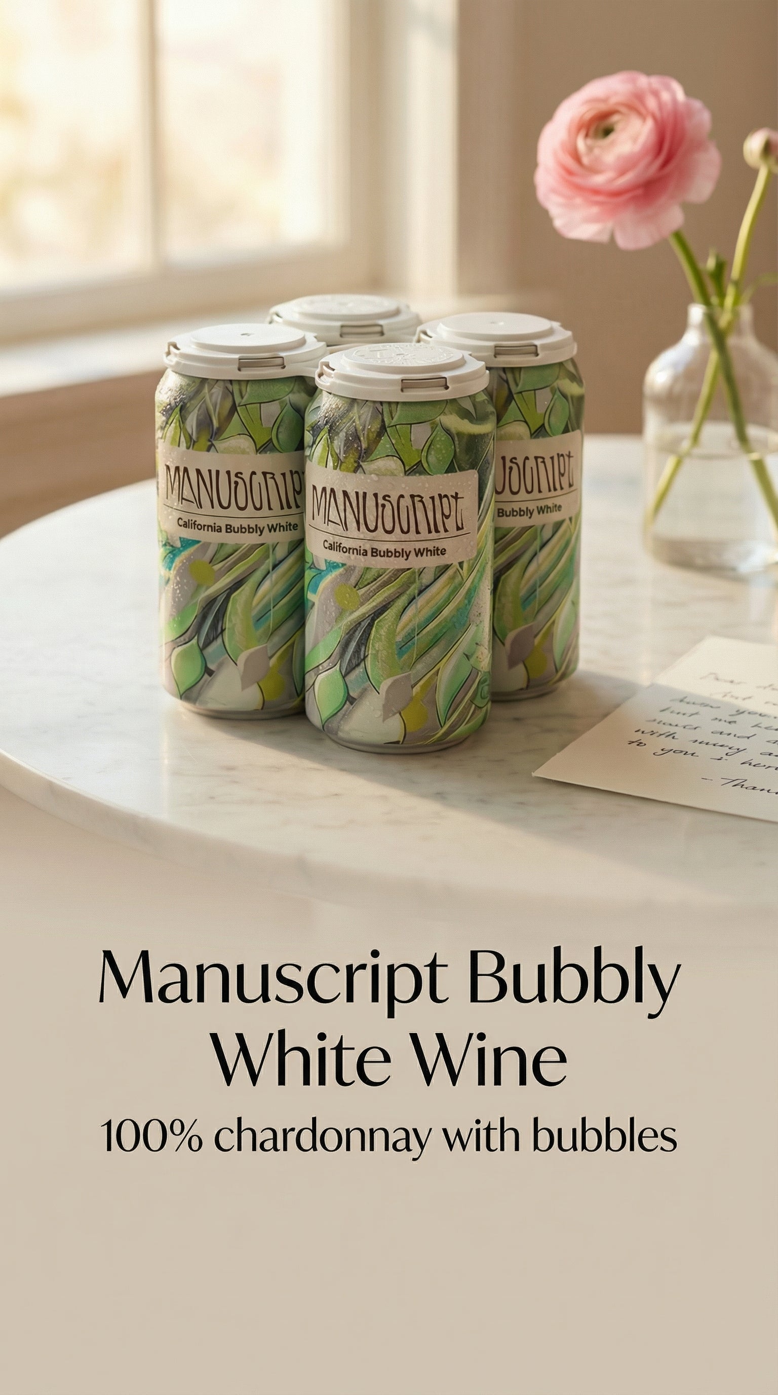 Manuscript Bubbly Chardonnay 4-pack