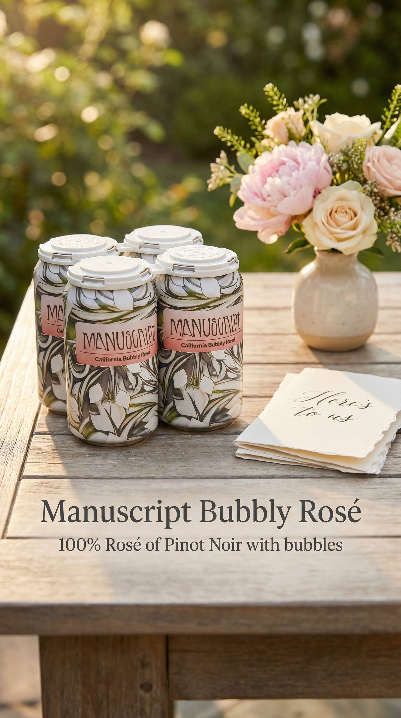 Manuscript Bubbly Rosé 4-pack